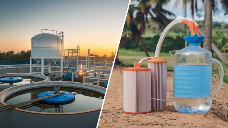 Perbandingan Water Treatment dengan Penjernihan Air