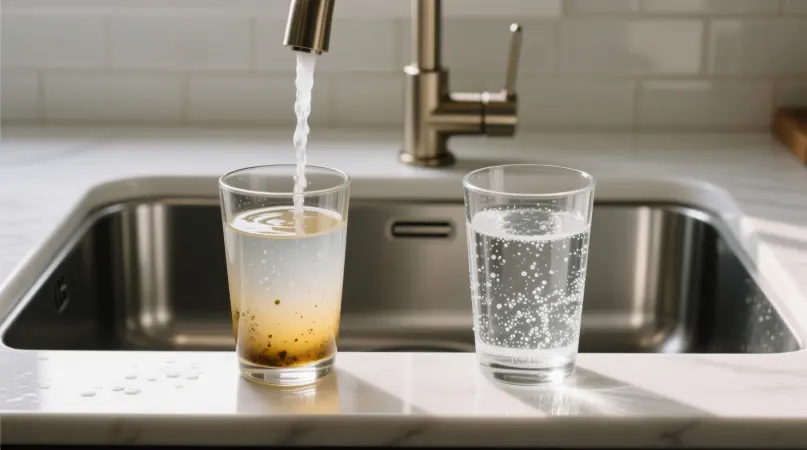 Tanda Fisik Filter Air Perlu Diganti