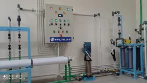 Ruang instalasi Sistem Sea Water Reverse Osmosis (SWRO)