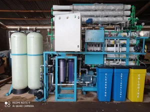 Instalasi Sea Water Reverse Osmosis (SWRO) untuk industri