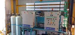 Peralatan dan instalasi Sea Water Reverse Osmosis (SWRO)