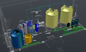 Sistem Sea Water Reverse Osmosis (SWRO) untuk pengolahan air laut